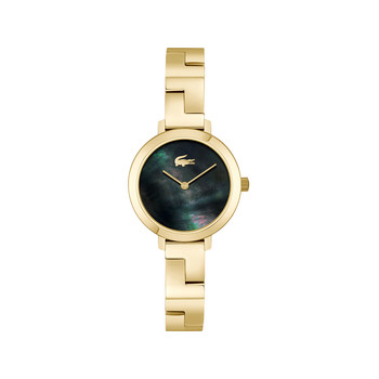 LACOSTE women's watch with gold stainless steel bracelet
