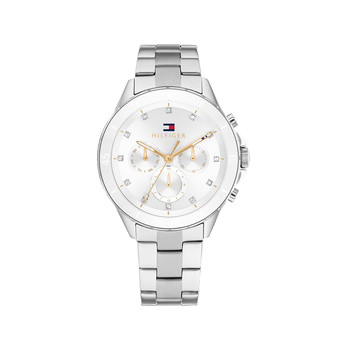TOMMY HILFIGER ladies' watch with silver stainless steel bracelet