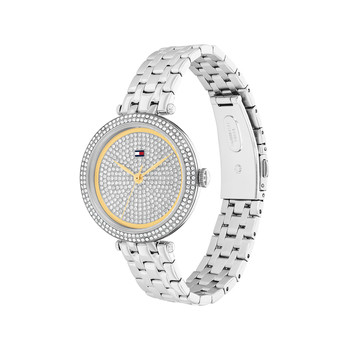 TOMMY HILFIGER ladies' watch with silver stainless steel bracelet