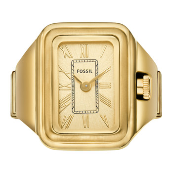 Montre FOSSIL Raquel watch ring femme bracelet acier inoxydable doré