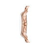 Montre MICHAEL KORS sage femme bracelet acier inoxydable doré rose - vue V2