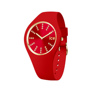 Montre ICE WATCH Ice cosmos femme bracelet silicone rouge