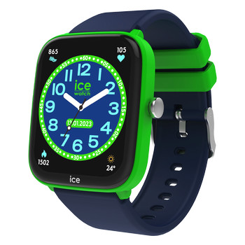 Montre ICE WATCH Ice smart enfant bracelet silicone bleu