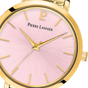 Montre PIERRE LANNIER Chouquette femme bracelet acier doré
