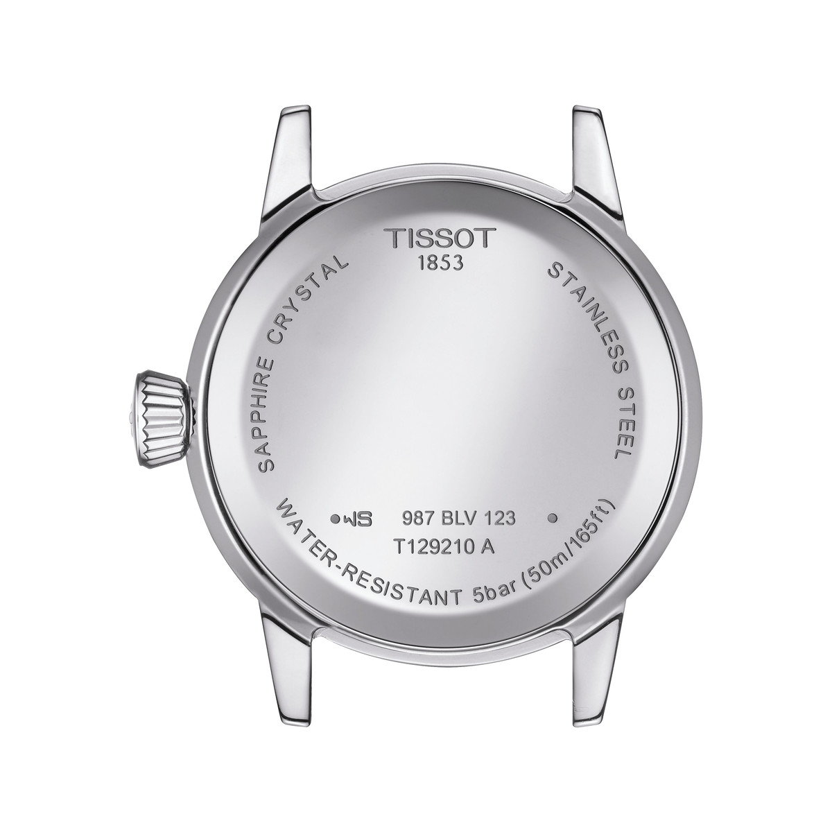 Montre TISSOT T-CLASSIC DREAM femme cadran blanc bracelet acier inoxydable - vue 3