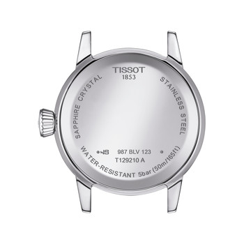 Montre TISSOT T-CLASSIC DREAM femme cadran blanc bracelet acier inoxydable