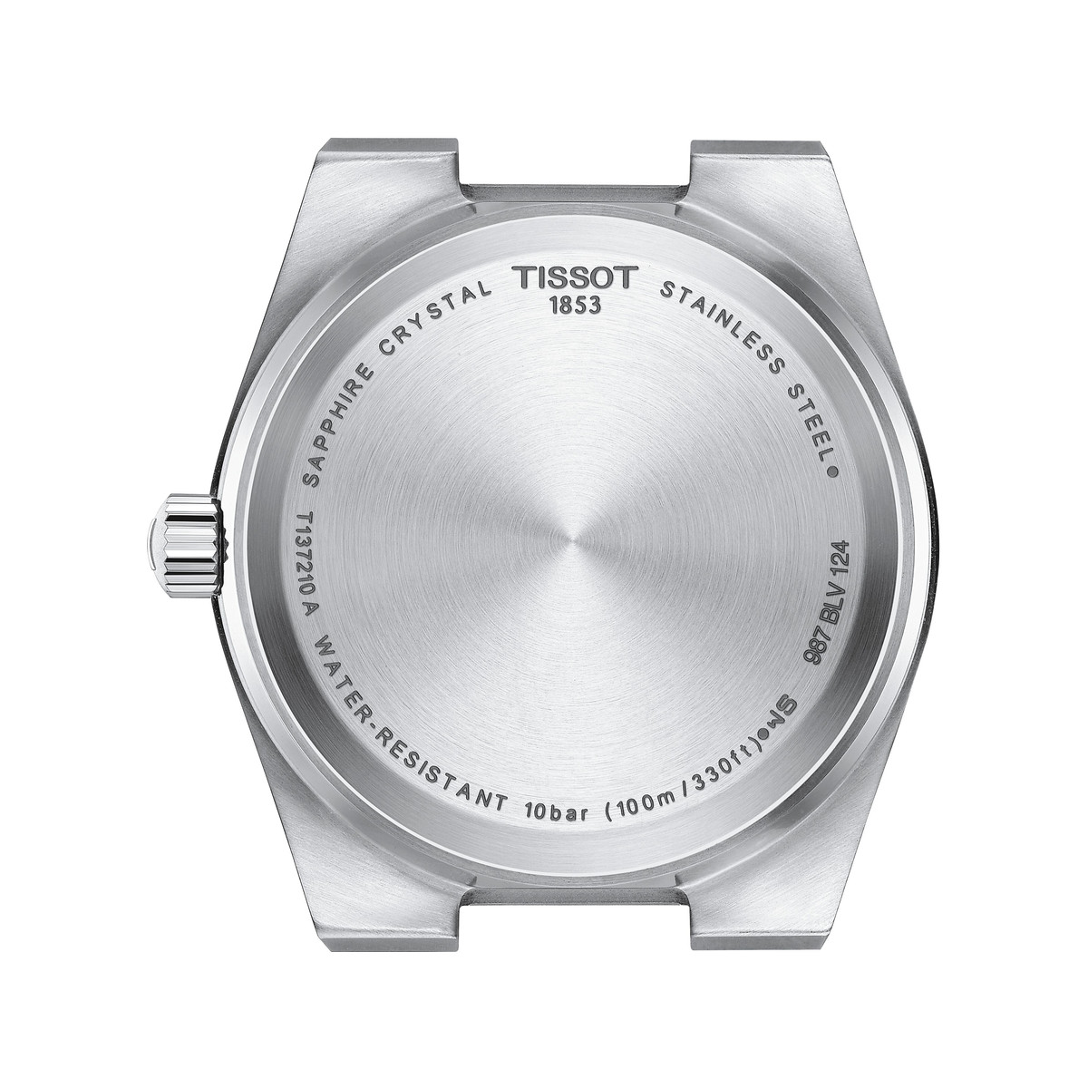 Montre TISSOT T-classic femme bracelet acier inoxydable gris - vue 3