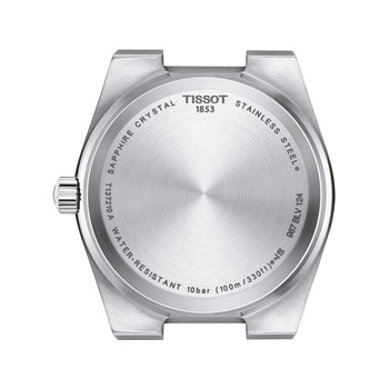 Montre TISSOT T-CLASSIC PRX femme cadran gris bracelet acier inoxydable