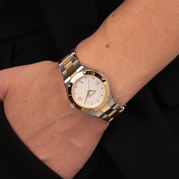 Montre BALMAIN downtown femme bracelet acier inoxydable bicolore jaune