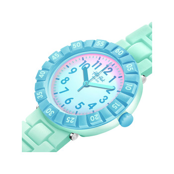 Montre Flik Flak summer splash enfant bracelet silicone bleu