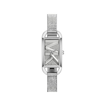 michael kors mk empire ladies watch silver stainless steel bracelet