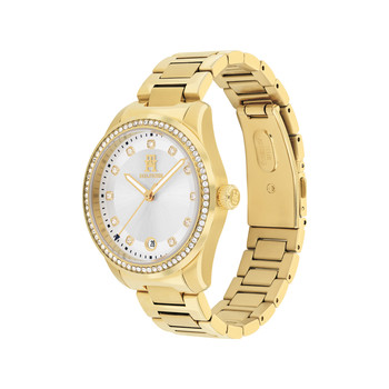 Montre TOMMY HILFIGER th85 crystals femme analogique,