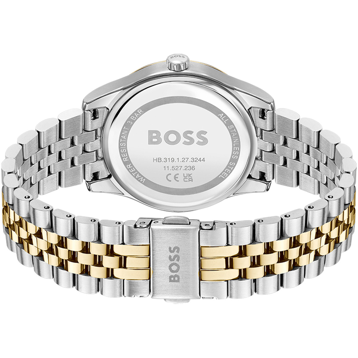 Montre BOSS sport lux femme bracelet acier - vue 3