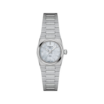 Montre TISSOT T-CLASSIC PRX femme cadran bleu bracelet acier inoxydable