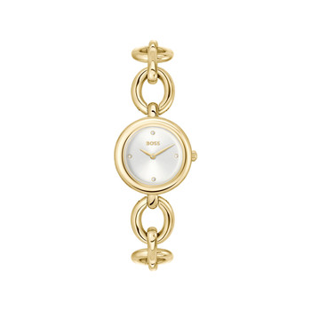 MONTRE BOSS FEMME Alive acier doré