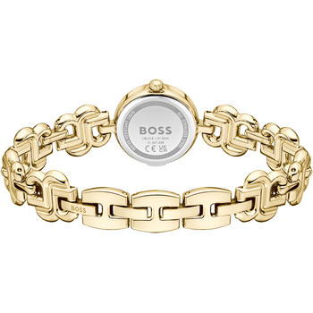 MONTRE BOSS FEMME Double b dressy acier doré