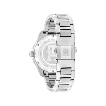 MONTRE TOMMY HILFIGER FEMME Th85 Crystals acier cadran Bleu