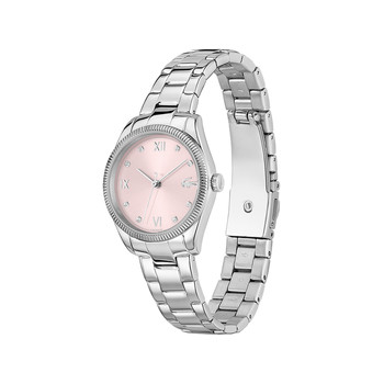 Montre LACOSTE lc33 femme vert cadran beige bracelet silicone