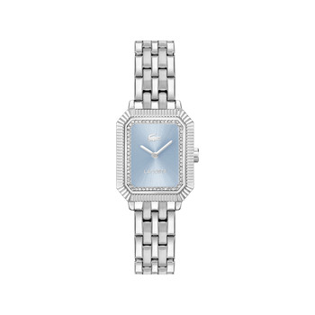 Montre LACOSTE parisienne femme acier cadran bleu