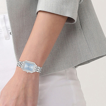 Montre LACOSTE parisienne femme acier cadran bleu