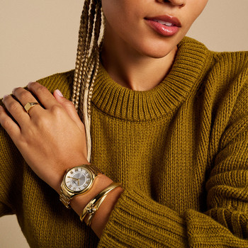 Montre FOSSIL gilmore femme bracelet acier inoxydable doré