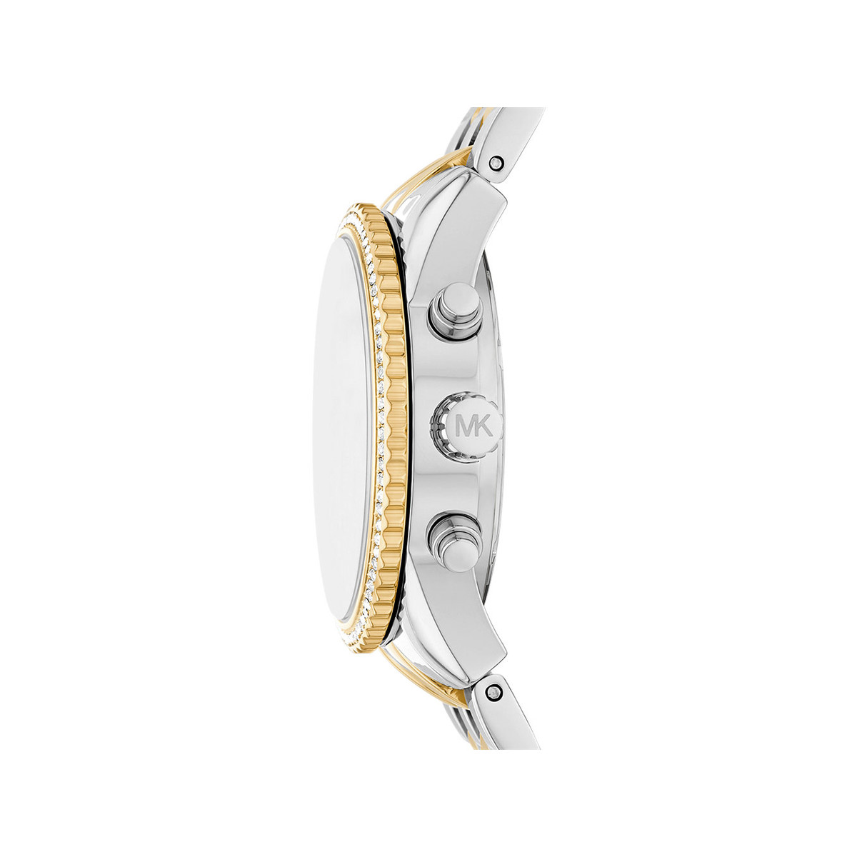 Montre MICHAEL KORS bryant femme bracelet acier inoxydable bicolore - vue 2