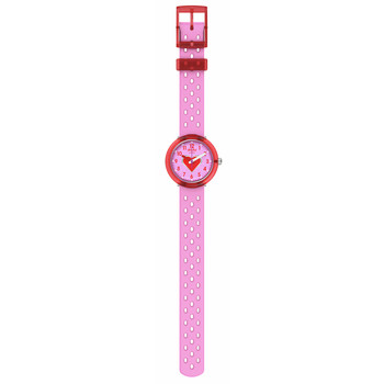 Watch FLIK FLAK bubbly hours child pink silicone bracelet