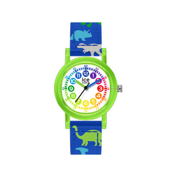 Montre ICE WATCH learning enfant analogique, bracelet nylon bleu