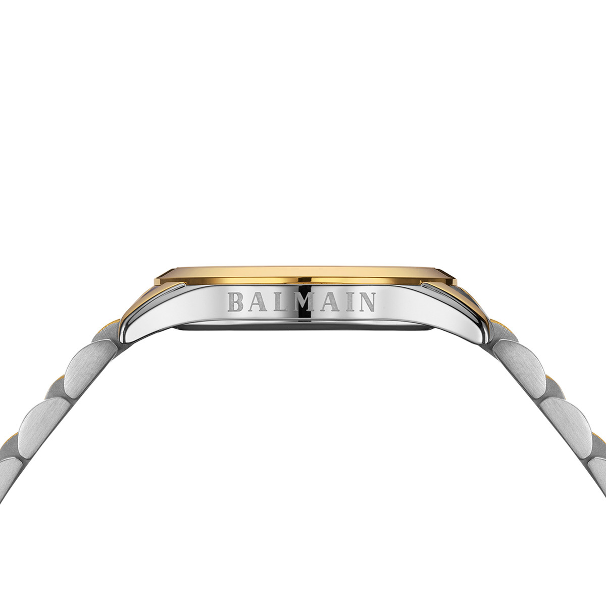 Montre BALMAIN classic r femme bracelet acier inoxydable bicolore jaune - vue D2