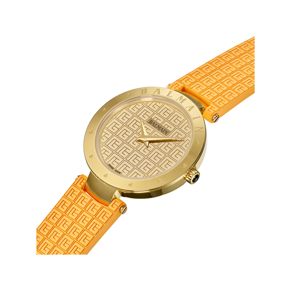 Montre BALMAIN BALMAINIA femme bracelet caoutchouc orange - vue 2