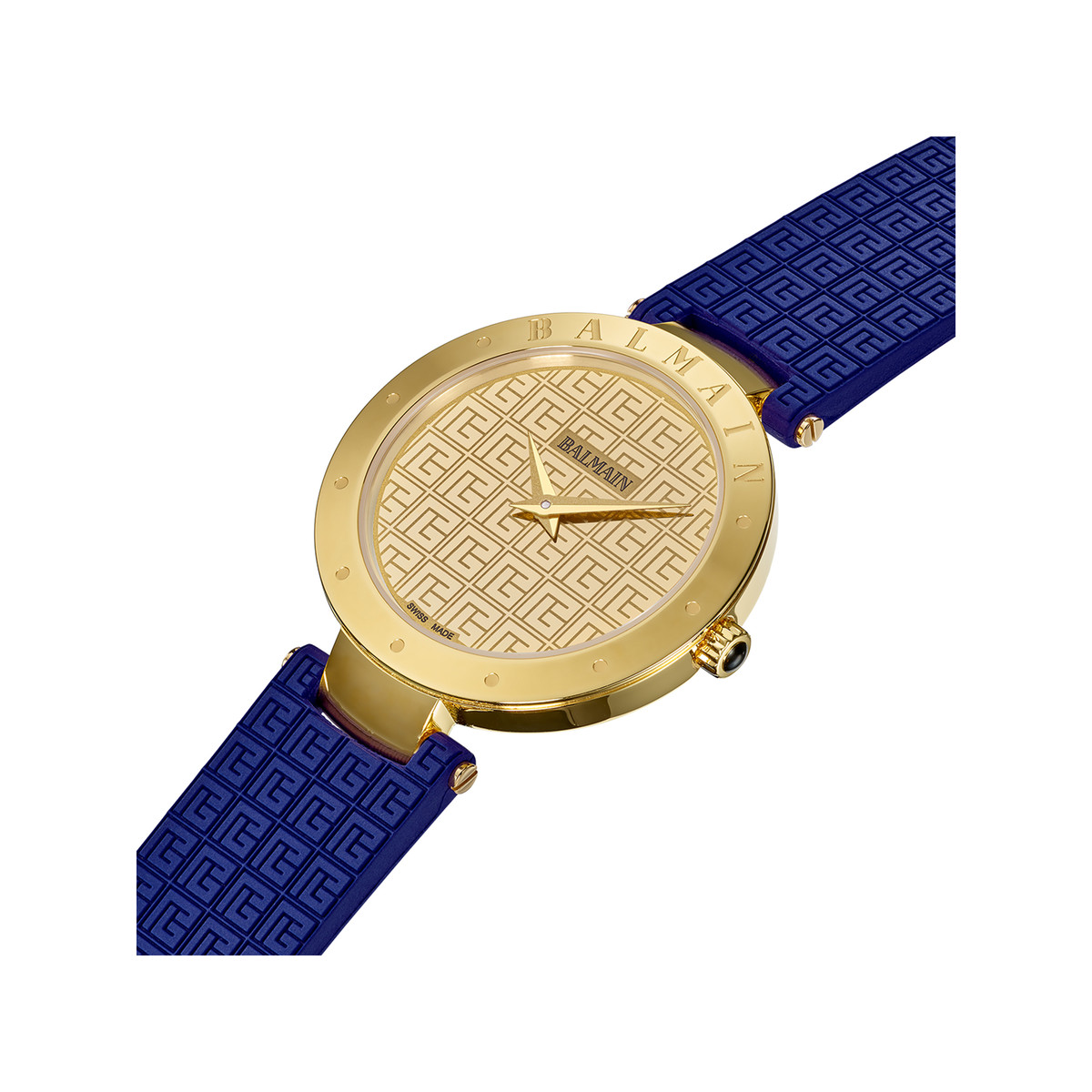 Montre BALMAIN BALMAINIA femme bracelet caoutchouc bleu - vue 2