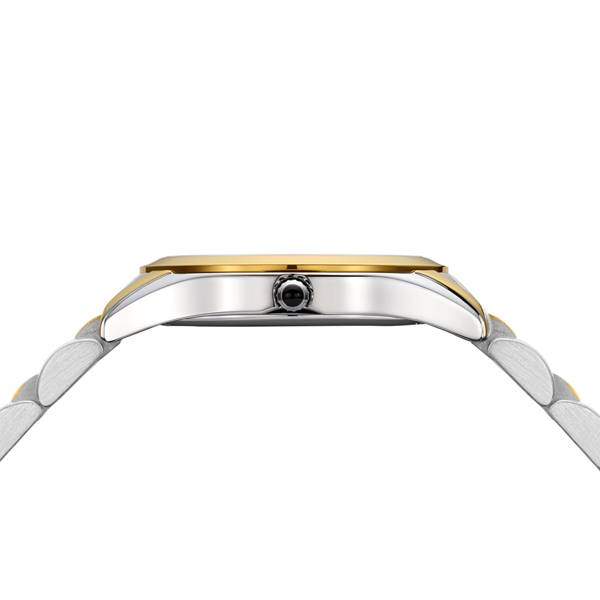 Montre BALMAIN classic r femme bracelet acier inoxydable bicolore jaune - vue D1