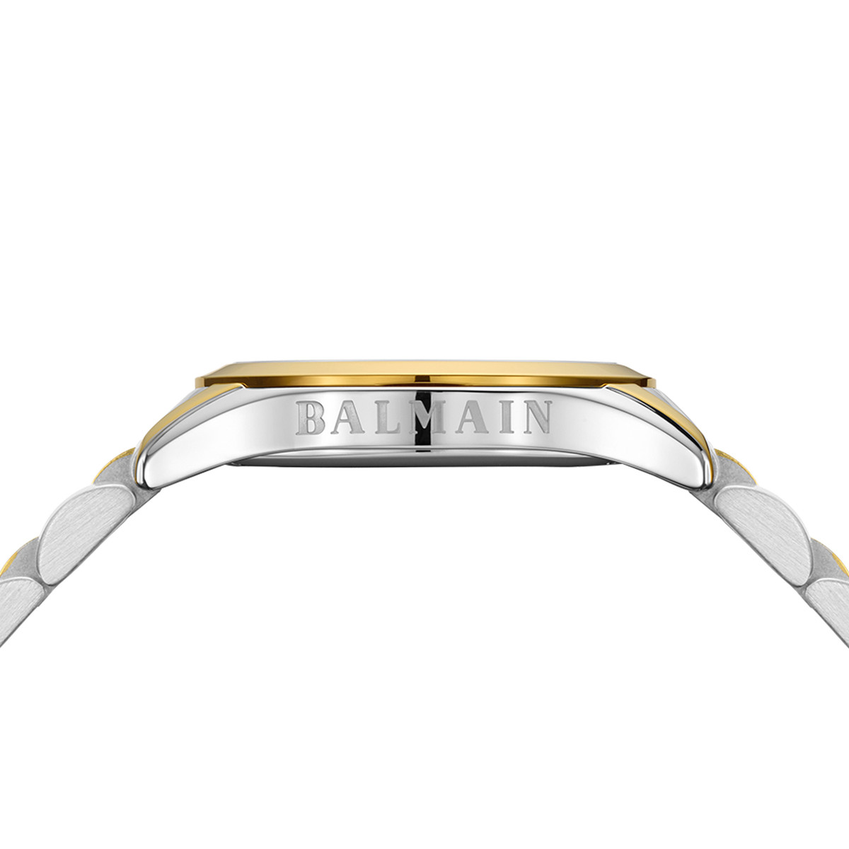 Montre BALMAIN classic r femme bracelet acier inoxydable bicolore jaune - vue D2