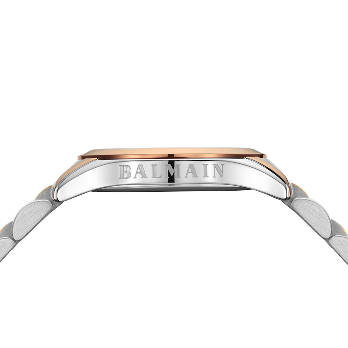 Montre BALMAIN classic r femme bracelet acier inoxydable bicolore rose - vue D2