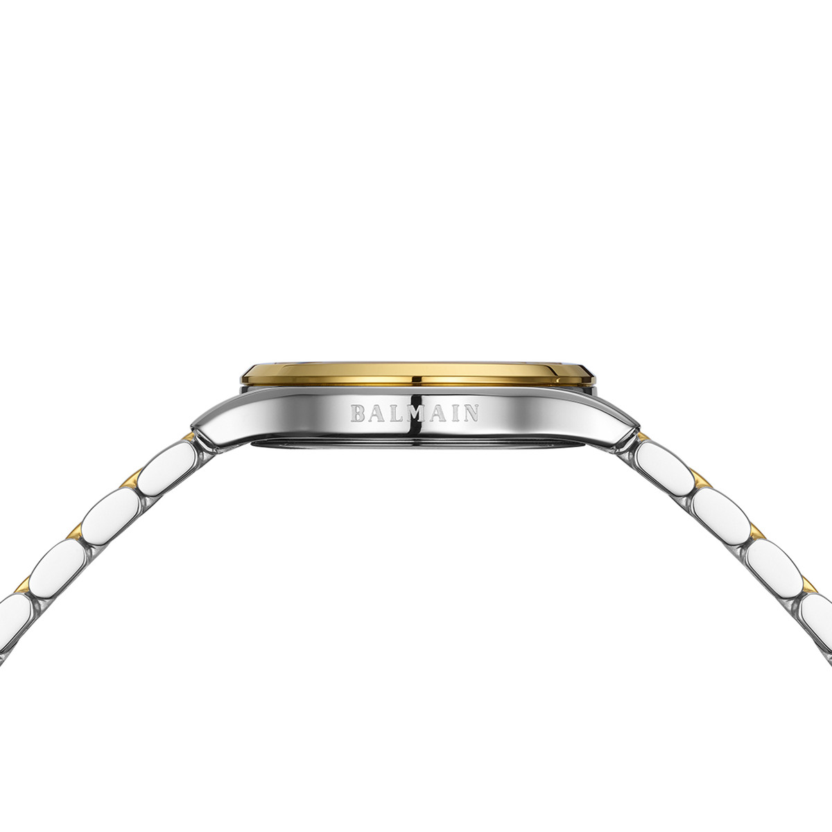 Montre BALMAIN beleganza femme bracelet acier inoxydable bicolore jaune - vue D2