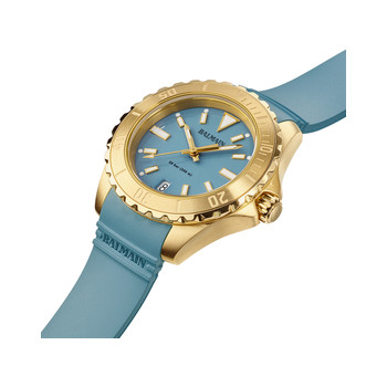 BALMAIN ophrys dameshorloge met blauwe rubberen band