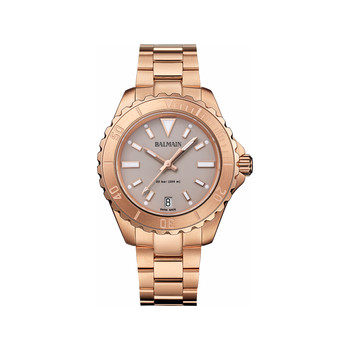 BALMAIN ophrys dameshorloge lichtroze pvd armband