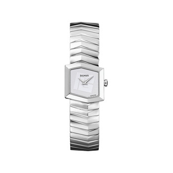Montre BALMAIN taffetas femme bracelet acier inoxydable gris