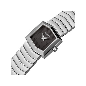 Montre BALMAIN taffetas femme bracelet acier inoxydable gris