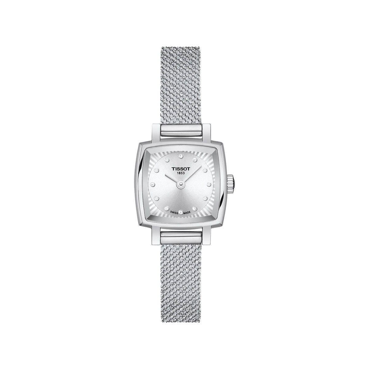 Montre TISSOT lovely femme bracelet acier inoxydable gris
