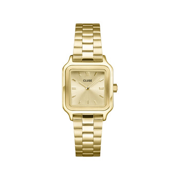 Montre CLUSE Gracieuse Petite femme cadran doré bracelet acier doré