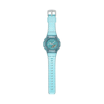 Montre G-SHOCK femme cadran bleu bracelet resine bleu