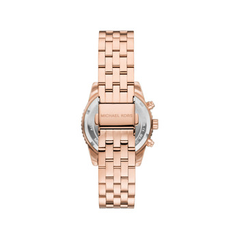 MICHAEL KORS mini bryant dameshorloge roségoud roestvrij stalen armband