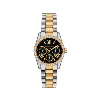 Montre MICHAEL KORS lexington lux femme bracelet acier inoxydable bicolore