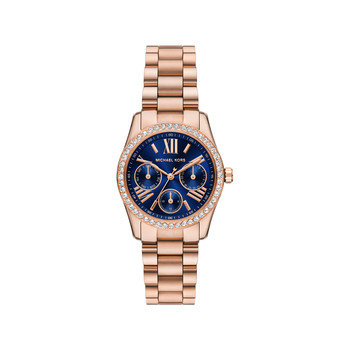 Montre MICHAEL KORS lexington lux femme bracelet acier inoxydable doré rose