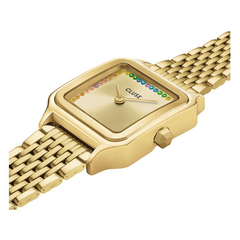Montre CLUSE GRACIEUSE PETITE Femme cadran doré bracelet acier inoxydable doré