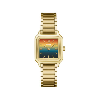 Montre CLUSE GRACIEUSE PETITE Femme cadran multicolore bracelet acier inoxydable doré