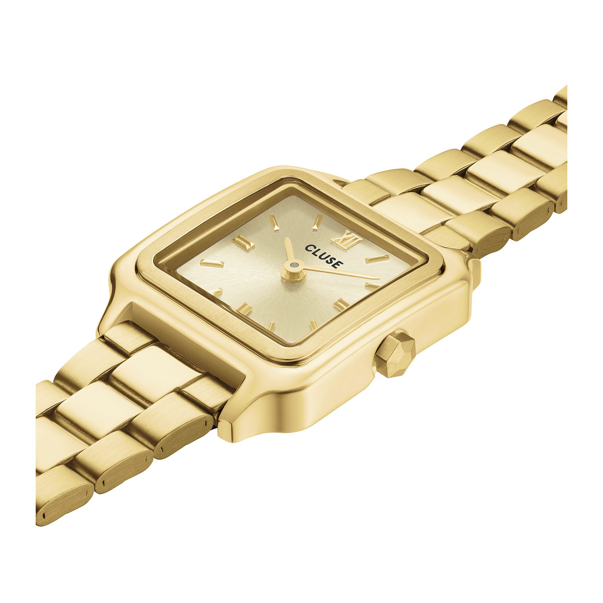 Montre CLUSE GRACIEUSE MINI Femme cadran doré bracelet acier inoxydable doré - vue 2