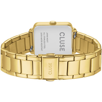 Montre CLUSE BLACK FRIDAY 25 Femme cadran blanc bracelet acier inoxydable doré