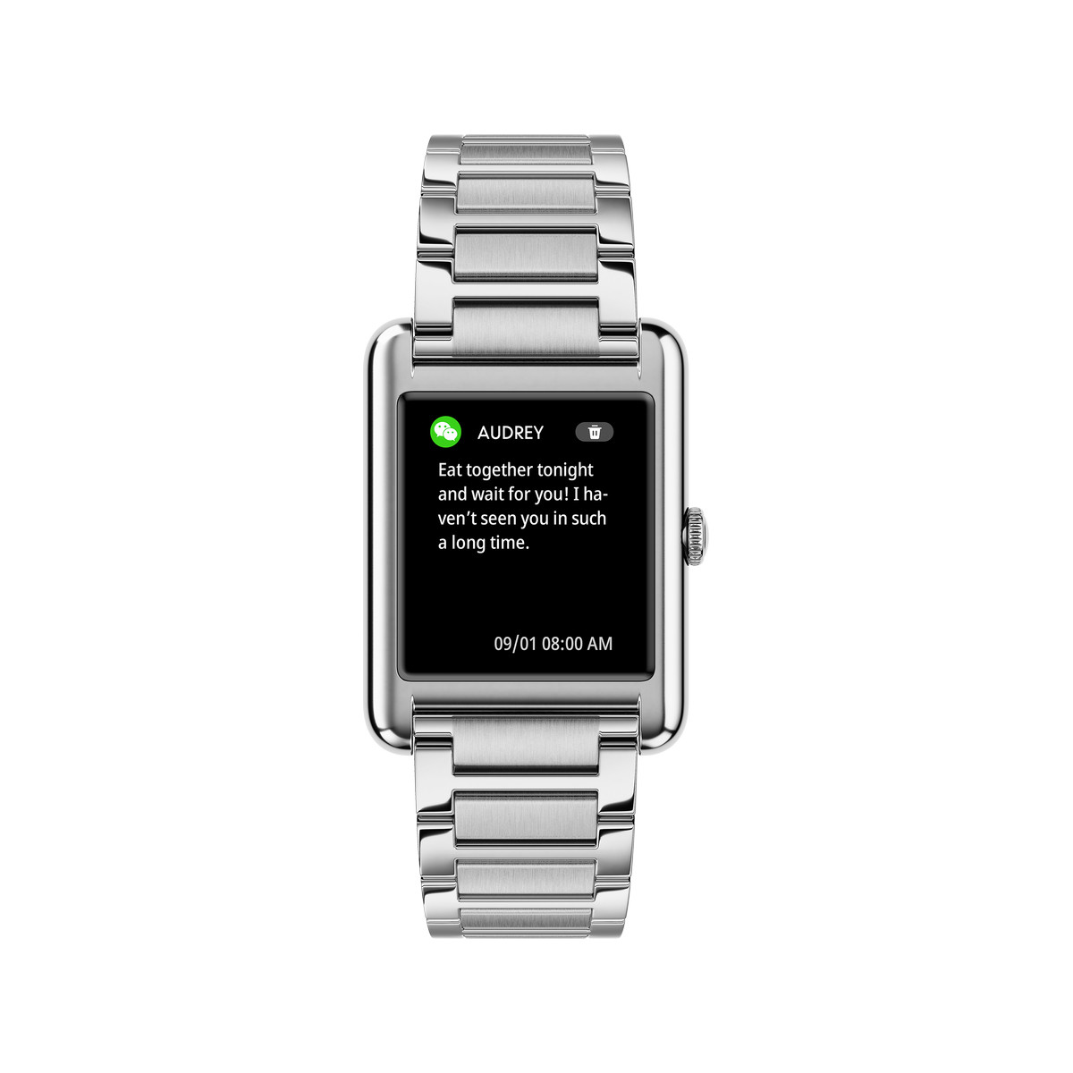 Montre ICE WATCH ice smart 2.0 femme bracelet acier inoxydable gris